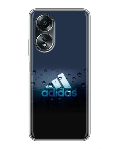 Чехол для OPPO A58 (4G) с картинкой «Adidas Water Drops» Чехол для OPPO A58 (4G) с картинкой «Adidas Water Drops»