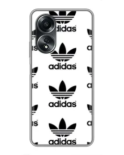 Чехол для OPPO A58 (4G) с картинкой «Adidas Pattern» Чехол для OPPO A58 (4G) с картинкой «Adidas Pattern»