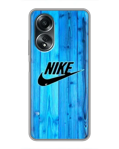 Чехол для OPPO A58 (4G) с картинкой «Голубое дерево Nike»