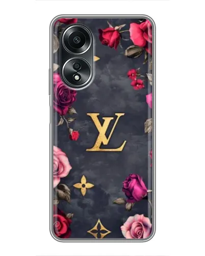 Чехол для OPPO A58 (4G) с картинкой «Цветочный Louis Vuitton» Чехол для OPPO A58 (4G) с картинкой «Цветочный Louis Vuitton»