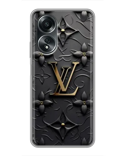 Чехол для OPPO A58 (4G) с картинкой «Кожаная текстура LV» Чехол для OPPO A58 (4G) с картинкой «Кожаная текстура LV»