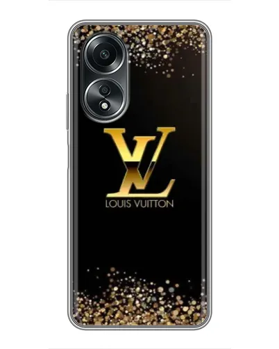 Чехол для OPPO A58 (4G) с картинкой «LV — золотые искры» Чехол для OPPO A58 (4G) с картинкой «LV — золотые искры»