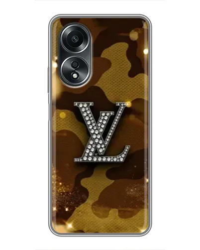 Чехол для OPPO A58 (4G) с картинкой «Камуфляжный Louis Vuitton» Чехол для OPPO A58 (4G) с картинкой «Камуфляжный Louis Vuitton»