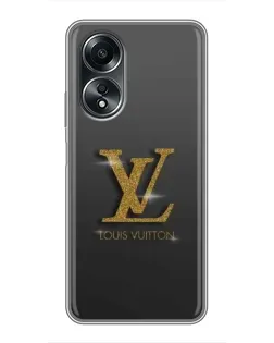 Чехол для OPPO A58 (4G) с картинкой «Градиент Louis Vuitton»