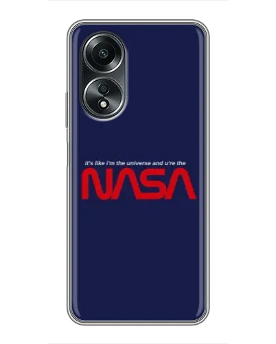 Чехол для OPPO A58 (4G) с картинкой «NASA — глубокий космос»