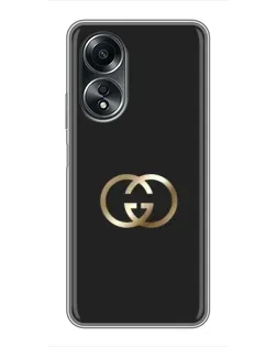 Чехол для OPPO A58 (4G) с картинкой «Минимализм Gucci» Чехол для OPPO A58 (4G) с картинкой «Минимализм Gucci»