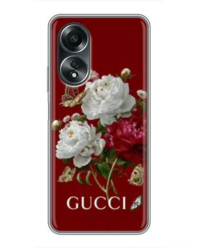 Чехол для OPPO A58 (4G) с картинкой «Gucci —  сад»