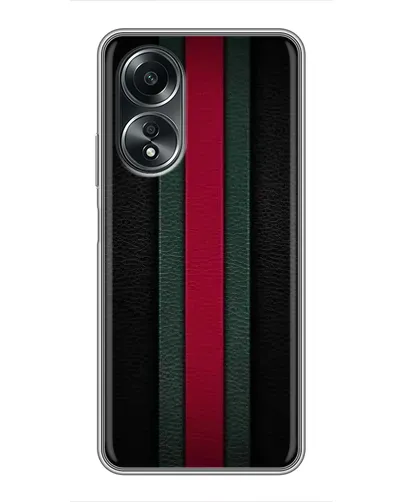 Чехол для OPPO A58 (4G) с картинкой «Gucci — неоновая линия»