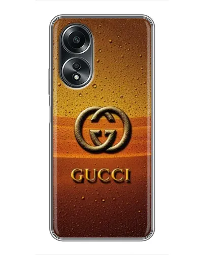 Чехол для OPPO A58 (4G) с картинкой «Gucci — солнечный градиент» Чехол для OPPO A58 (4G) с картинкой «Gucci — солнечный градиент»