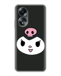 Чехол для OPPO A58 (4G) с картинкой «Большая мордочка Куроми»