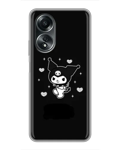 Чехол для OPPO A58 (4G) с картинкой «Черная Куроми»