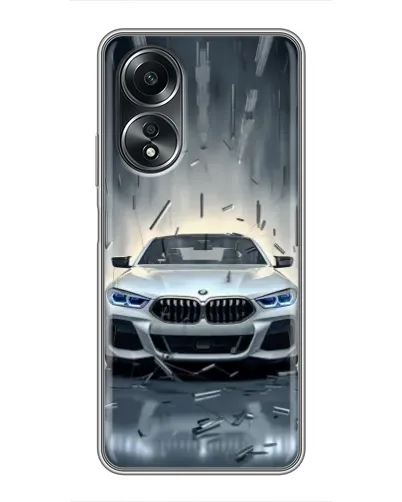 Чехол для OPPO A58 (4G) с картинкой «BMW в свете фар»
