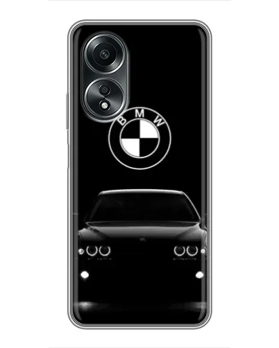 Чехол для OPPO A58 (4G) с картинкой «BMW — взгляд из темноты»