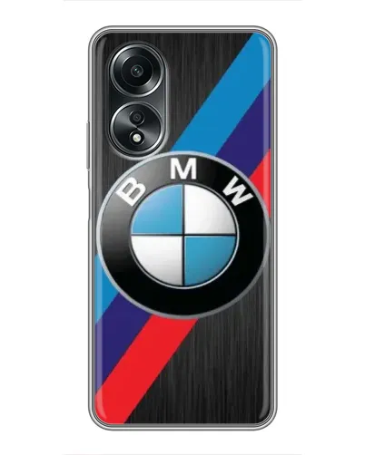 Чехол для OPPO A58 (4G) с картинкой «BMW M-stripes стиль»