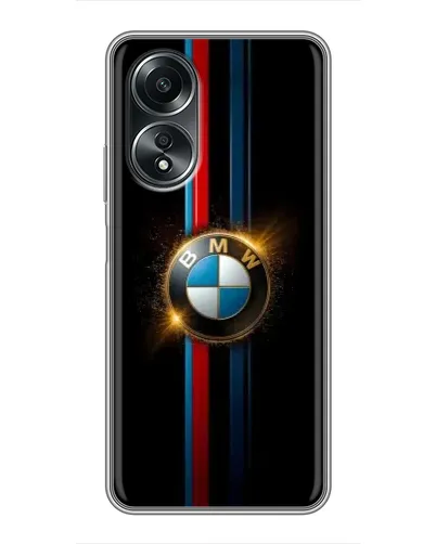 Чехол для OPPO A58 (4G) с картинкой «BMW M-Power неон»