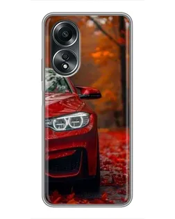 Чехол для OPPO A58 (4G) с картинкой «Осенняя BMW M4» Чехол для OPPO A58 (4G) с картинкой «Осенняя BMW M4»