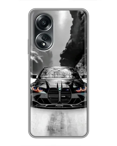 Чехол для OPPO A58 (4G) с картинкой «BMW — акварельный дрифт» Чехол для OPPO A58 (4G) с картинкой «BMW — акварельный дрифт»
