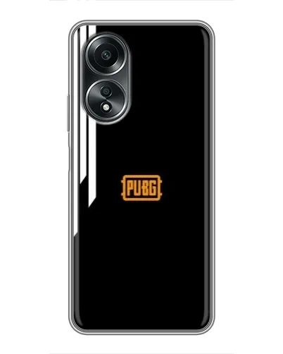Чехол для OPPO A58 (4G) с картинкой «PUBG — вертикальные линии»