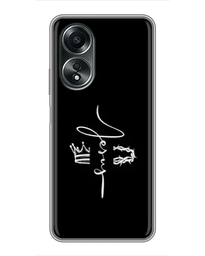 Чехол для OPPO A58 (4G) с картинкой «Король Славы Jesus»