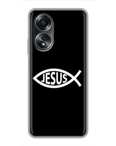 Чехол для OPPO A58 (4G) с картинкой «Классический Jesus»