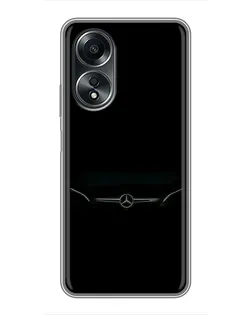 Чехол для OPPO A58 (4G) с картинкой «Mercedes Stealth Look»