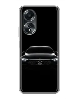 Чехол для OPPO A58 (4G) с картинкой «Mercedes Vision — концепт»