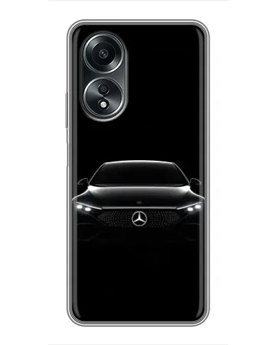 Чехол для OPPO A58 (4G) с картинкой «Mercedes Vision — концепт»