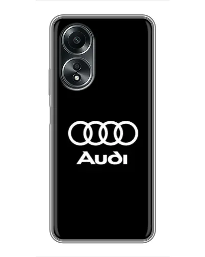 Чехол для OPPO A58 (4G) с картинкой «Классическое лого Audi»