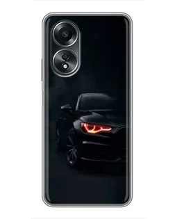 Чехол для OPPO A58 (4G) с картинкой «Audi — хищный взгляд»