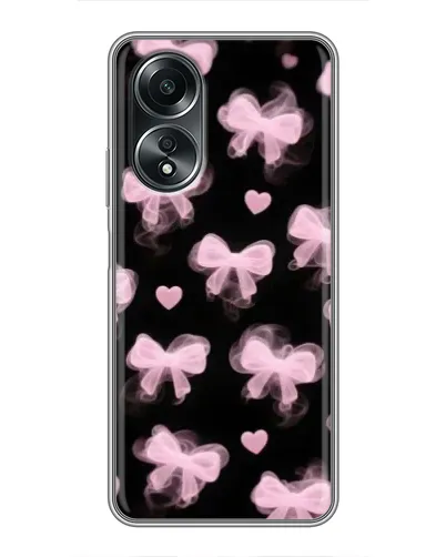 Чехол для OPPO A58 (4G) с картинкой «Геометрия банта»