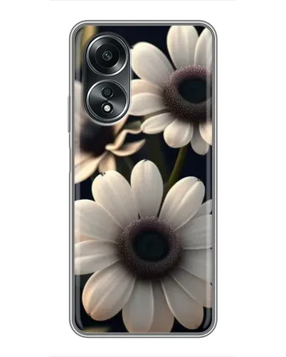 Чехол для OPPO A58 (4G) с картинкой «Белые маргаритки макро» Чехол для OPPO A58 (4G) с картинкой «Белые маргаритки макро»