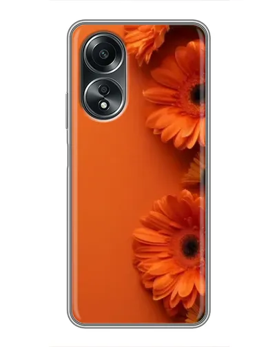 Чехол для OPPO A58 (4G) с картинкой «Оранжевые герберы» Чехол для OPPO A58 (4G) с картинкой «Оранжевые герберы»