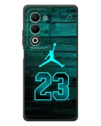 Чехол для OPPO A5m с картинкой «Jordan Cyan 23»