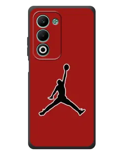 Чехол для OPPO A5m с картинкой «Jordan Red Back»
