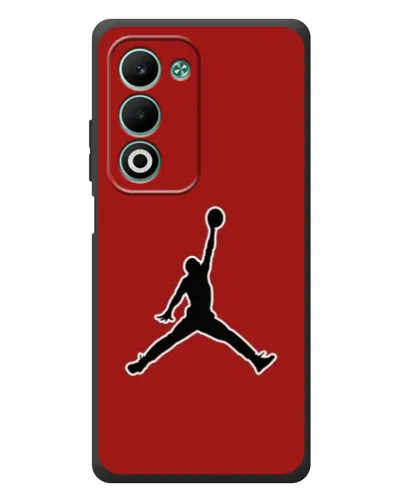 Чехол для OPPO A5m с картинкой «Jordan Red Back»