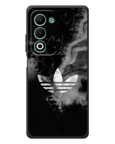 Чехол для OPPO A5m с картинкой «Абстрактный дым Adidas»