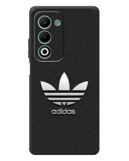 Чехол для OPPO A5m с картинкой «Adidas Карбоновая текстура»