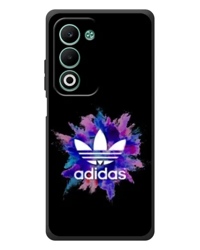 Чехол для OPPO A5m с картинкой «Взрыв красок Adidas»
