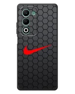 Чехол для OPPO A5m с картинкой «Nike — карбоновая сетка»