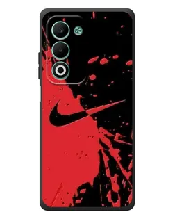 Чохол для OPPO A5m з картинкою «Червоні бризки Nike» Чохол для OPPO A5m з картинкою «Червоні бризки Nike»