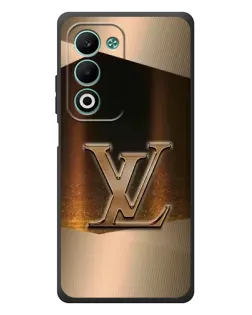 Чохол для OPPO A5m з картинкою «LV — золоте сяйво»