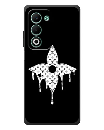 Чохол для OPPO A5m з картинкою «Квіткова монограма»