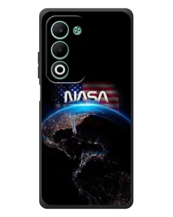 Чехол для OPPO A5m с картинкой «Земля из космоса NASA»