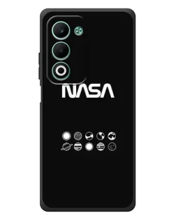 Чехол для OPPO A5m с картинкой «NASA — технический принт»