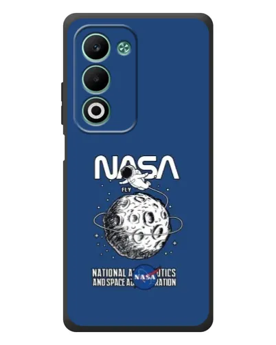 Чехол для OPPO A5m с картинкой «NASA — лунная миссия» Чехол для OPPO A5m с картинкой «NASA — лунная миссия»