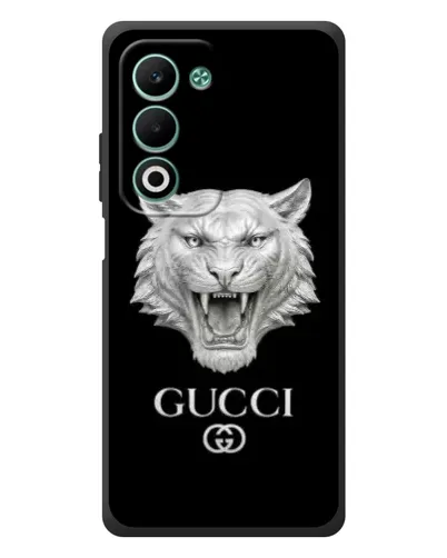 Чохол для OPPO A5m з картинкою «Gucci — срібний лев» Чохол для OPPO A5m з картинкою «Gucci — срібний лев»