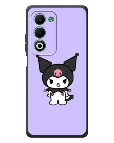 Чохол для OPPO A5m з картинкою «Kuromi — ніжний фіолетовий»