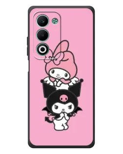 Чохол для OPPO A5m з картинкою «My Melody та Kuromi»