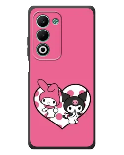 Чохол для OPPO A5m з картинкою «Kuromi та My Melody»