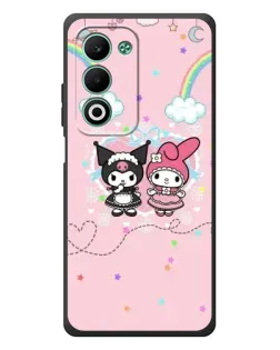 Чохол для OPPO A5m з картинкою «My Melody та Kuromi»
